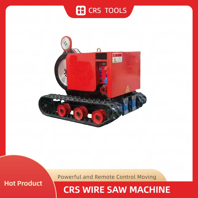 auto-moving wire saw for concrete cutting.